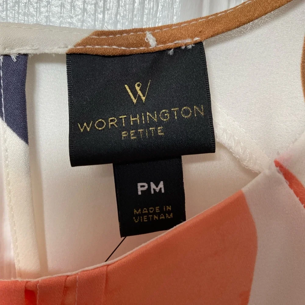 Sheer Polyester Blouse from Worthington Petite - Picture 11 of 11